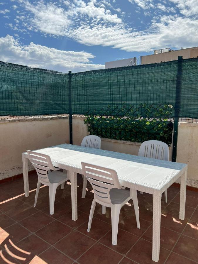 Appartamento Atico Duplex Con Vista Mar Y Terraza Privada A 200M De La Playa Hasta 6 Personas Garrucha Esterno foto